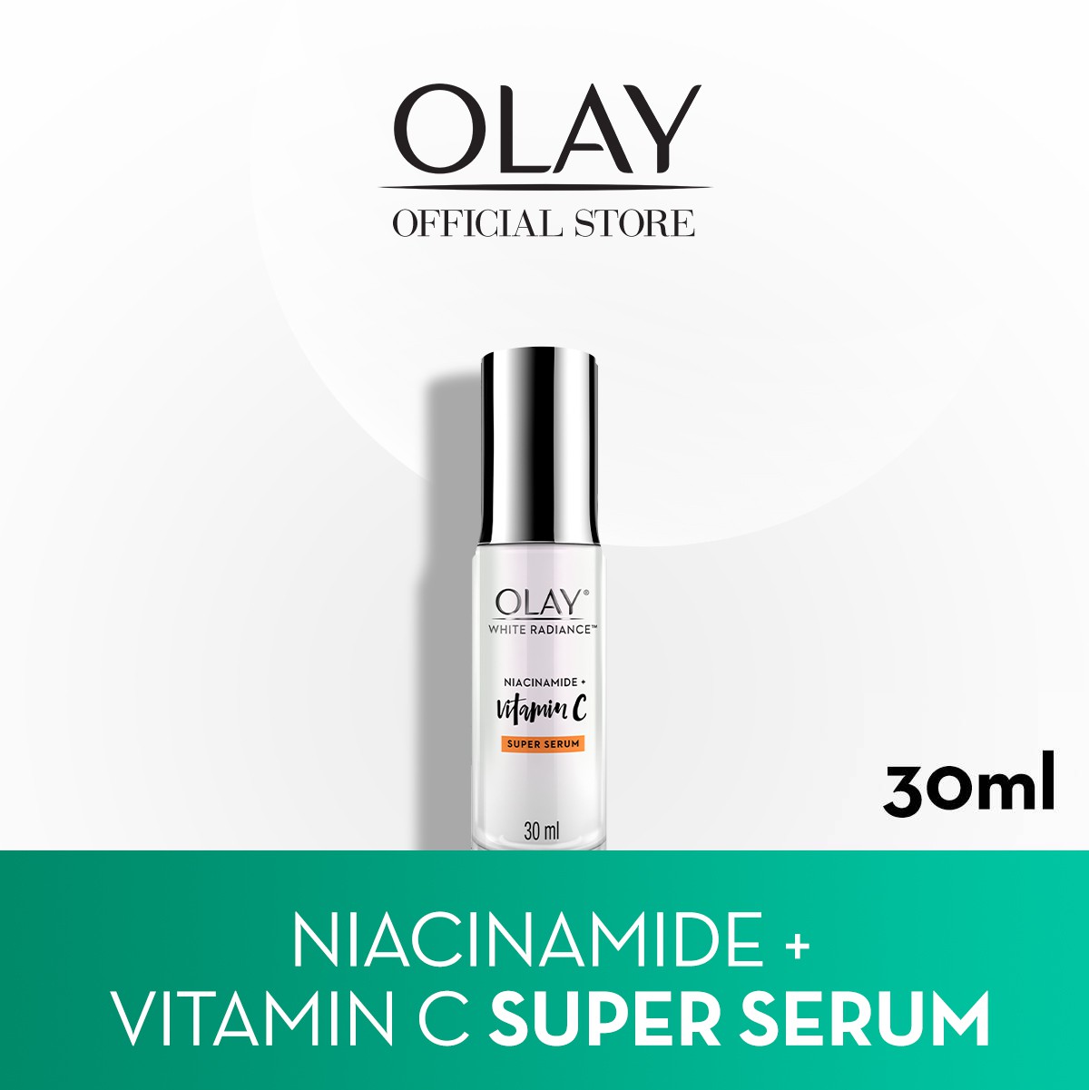 Olay White Radiance Niacinamide + Vitamin C Super Serum 30mL Shopee