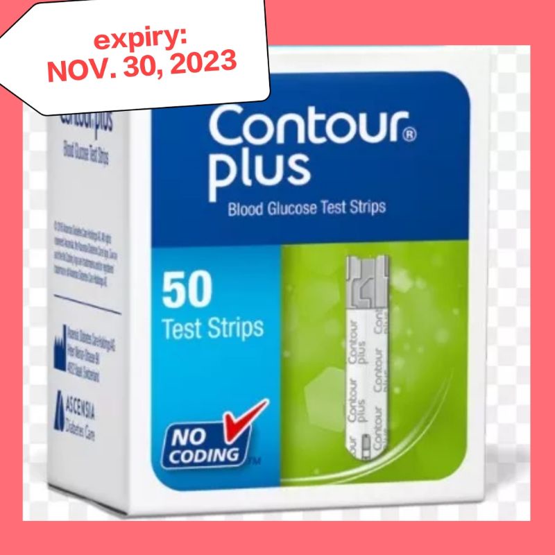 TEST STRIPS CONTOUR PLUS 50pcs TEST STRIPS with FREE 50
