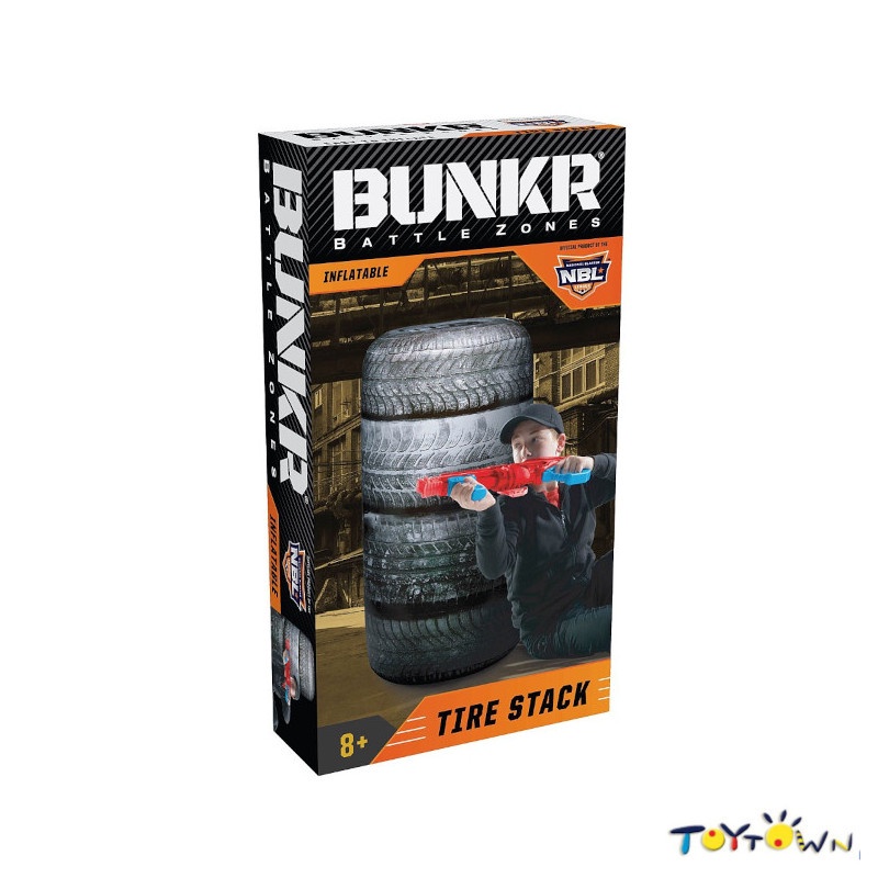 BUNKR BattleZones Take Cover Tires Stack 