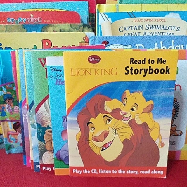 Disney Read to Me Storybook with Audio CD Shopee Philippines