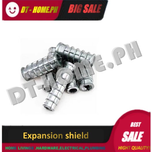 EXPANSION SHIELD /EXPANSION BOLT 1/4, 5/16, 3/8, 1/2, SHORT AND LONG