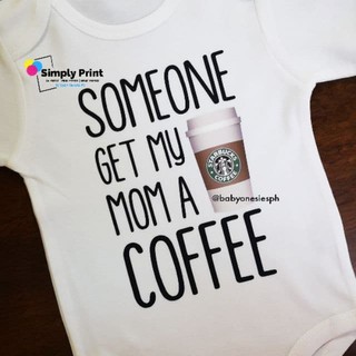 Starbucks Baby Onesie Baby boy Baby girl newborn infant customize gift idea damit pambaby OOTD state #2