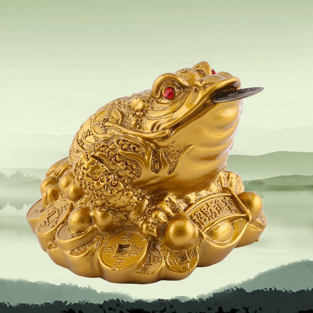 Chinese Feng Shui Wealth Lucky Money Frog Coin Toad Shopee Philippines