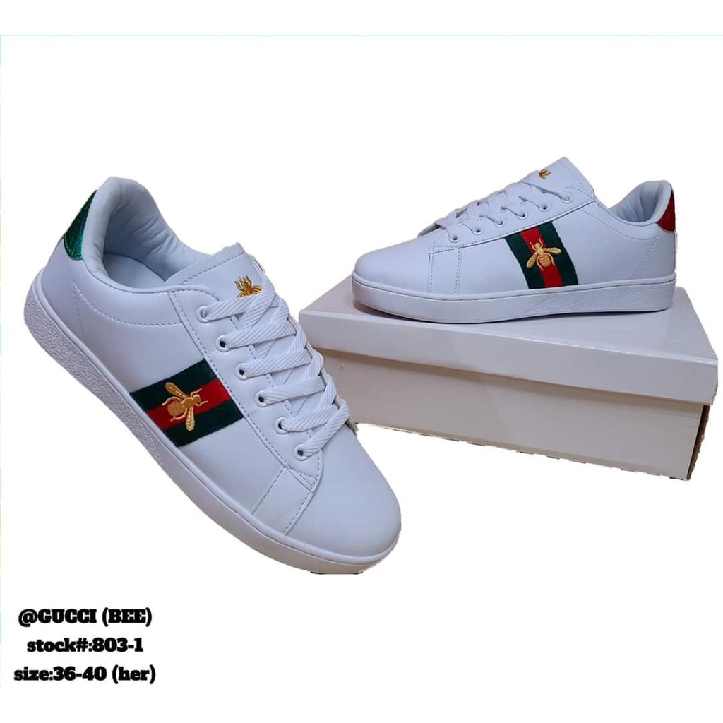 gucci white shoes