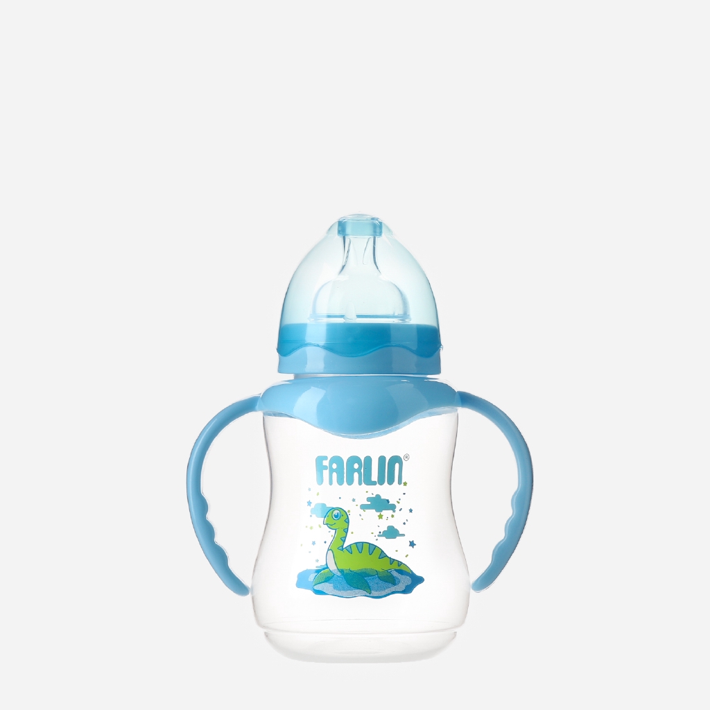 feeding bottle with handle