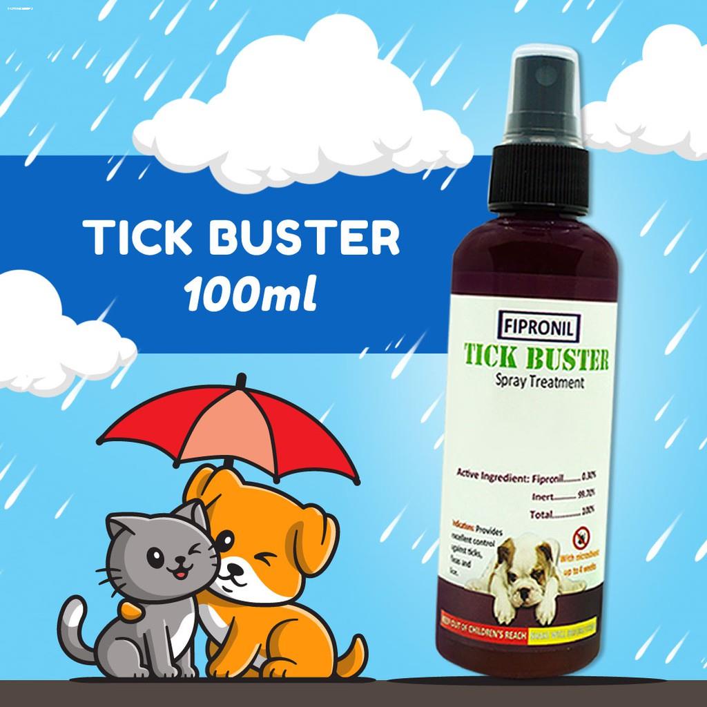 Tick Buster Fipronil Anti Ticks and Fleas 4 Weeks Protection 100ml ...