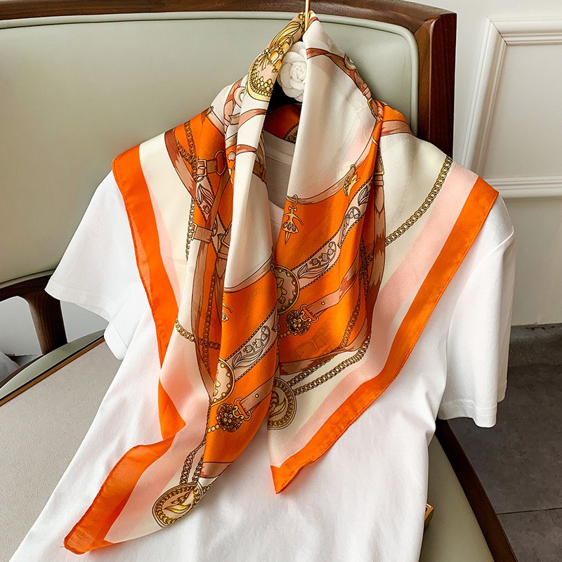 large silk scarf for hair