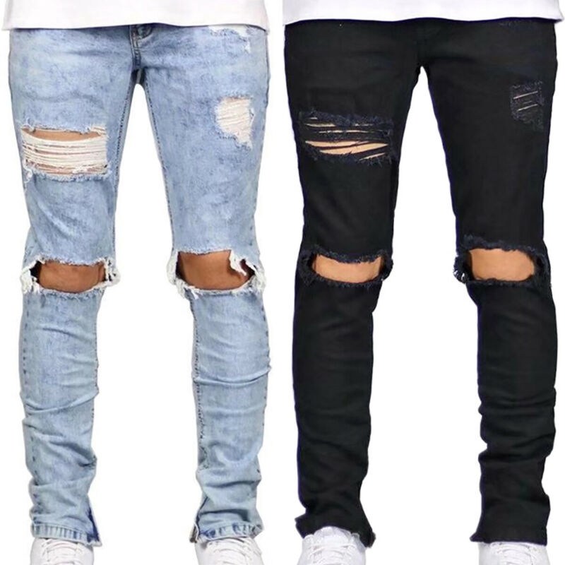 ripped fashion jeans