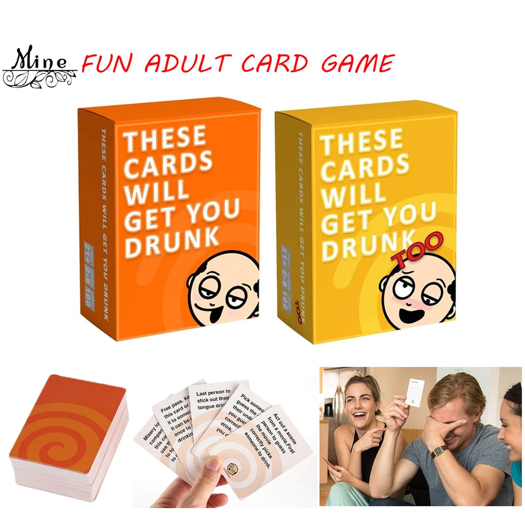These Cards Will Get You Drunk Fun Adult Drinking Shopee Philippines
