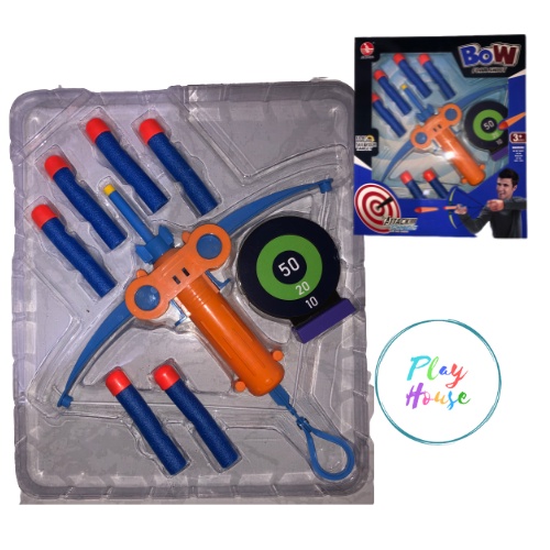 BOW FOAM SHOOT | NERF BOW AND ARROW | NURF BULLET WITH TARGET | NURF ...