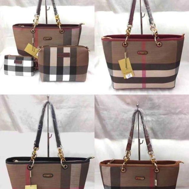 burberry luggage set