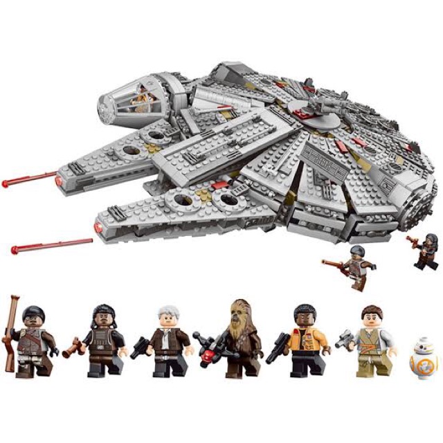 first lego millennium falcon