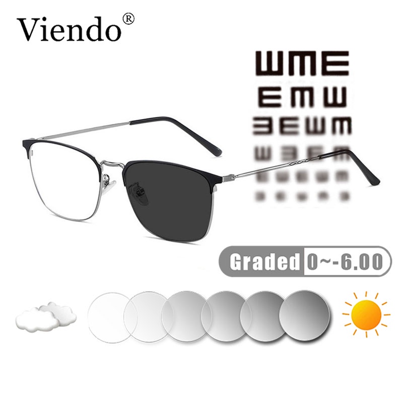 Viendo Graded Transition Glasses Prescription Lenses 1.56 Prescription