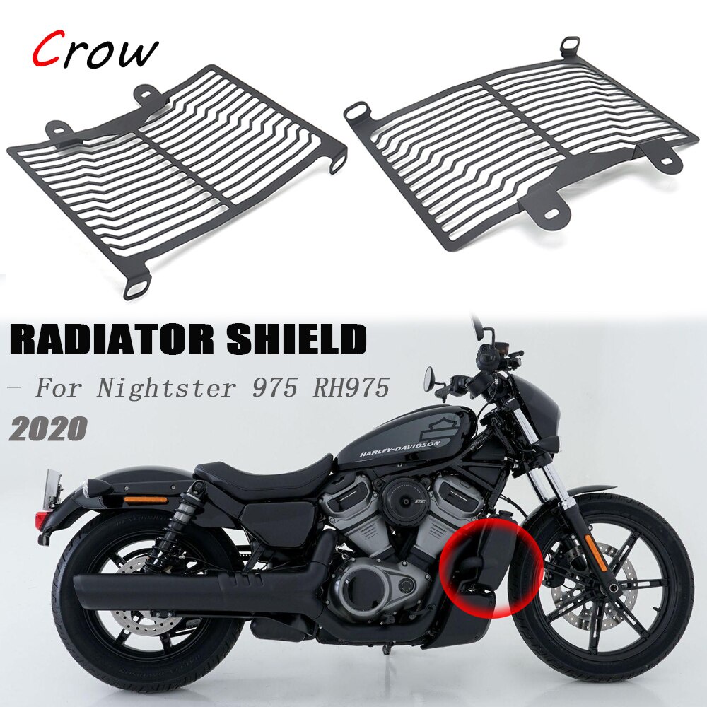 RH975 Motorcycle Mesh Radiator Shield For Nightster 975 RH975 RH 975