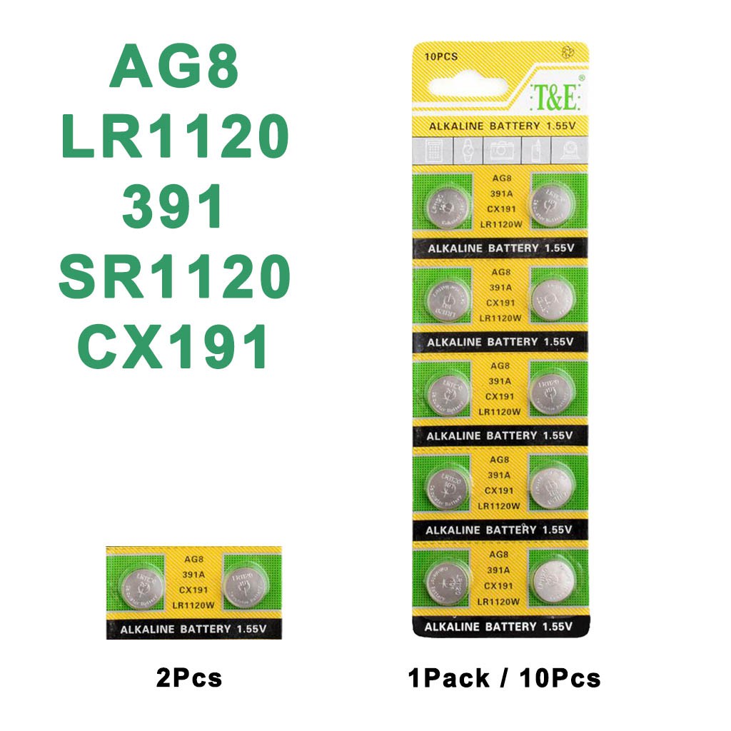 Batteries AG0 AG1 AG2 AG3 AG4 AG5 AG6 AG7 AG8 AG9 AG10 AG11 AG12 AG13