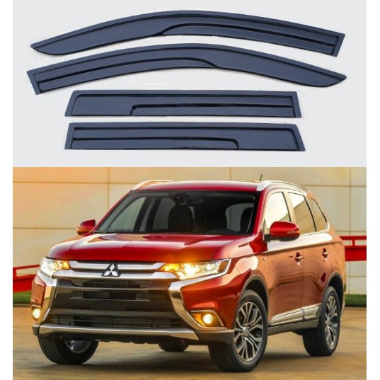 Mitsubishi Outlander 13y-Above Mugen Door Visor ( 1 SET / 4 PCS ...