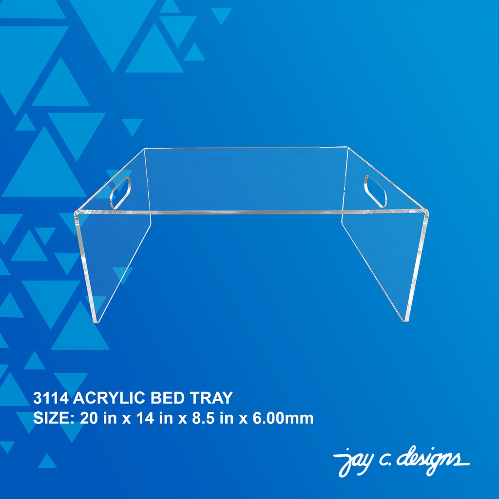 Jay C. Designs Acrylic Bed Tray 3114 Shopee Philippines