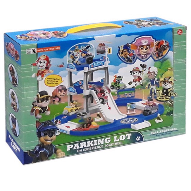 paw patrol parking lot