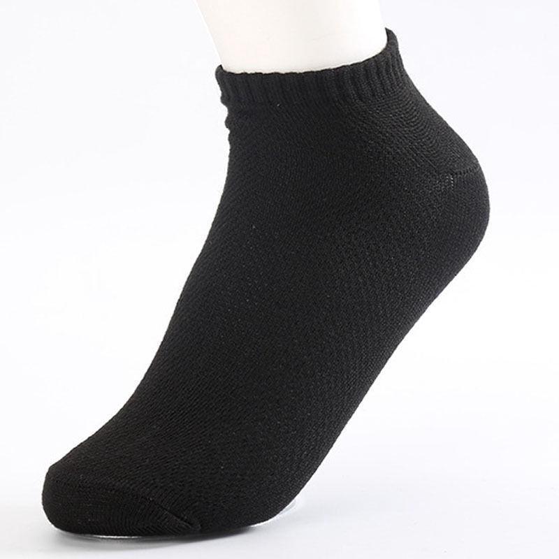 Missyou 5 Mga Pares ng Mga Lalaki sa Tag-init ng Mga Bukung-bukong Socks Mababa ang Pinutol na Crew Casual Sport Cotton Blend Socks Soft #8