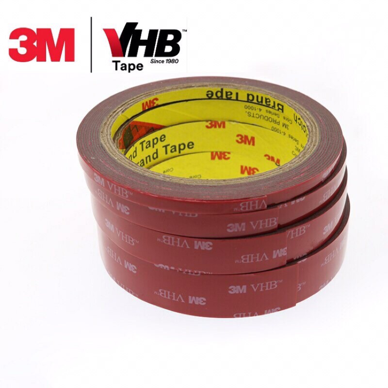 10 15 3m Super Strong Vhb Double Sided Adhesive Tape Rubber Foam Waterproof Heavy Duty Trending Orig Shopee Philippines