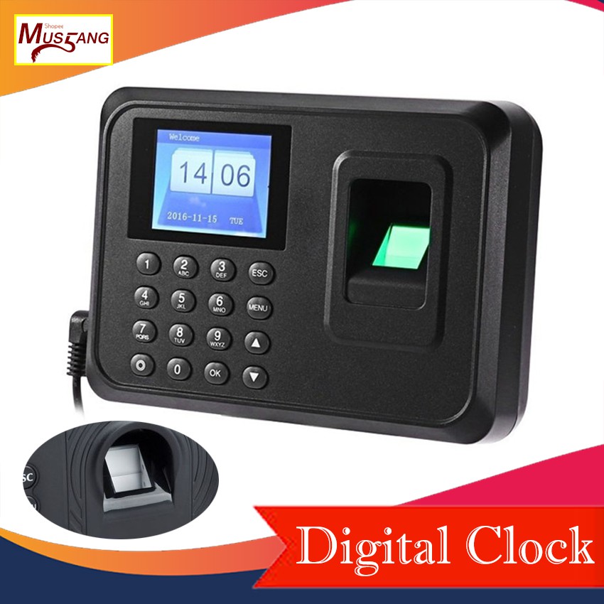 Stand Alone Biometric Fingerprint Clock Time Attendance 