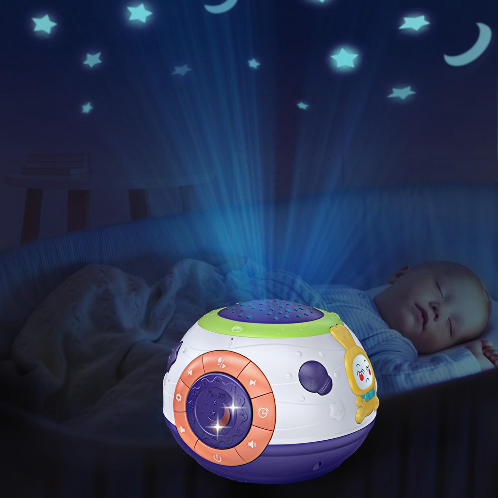 baby musical light projector