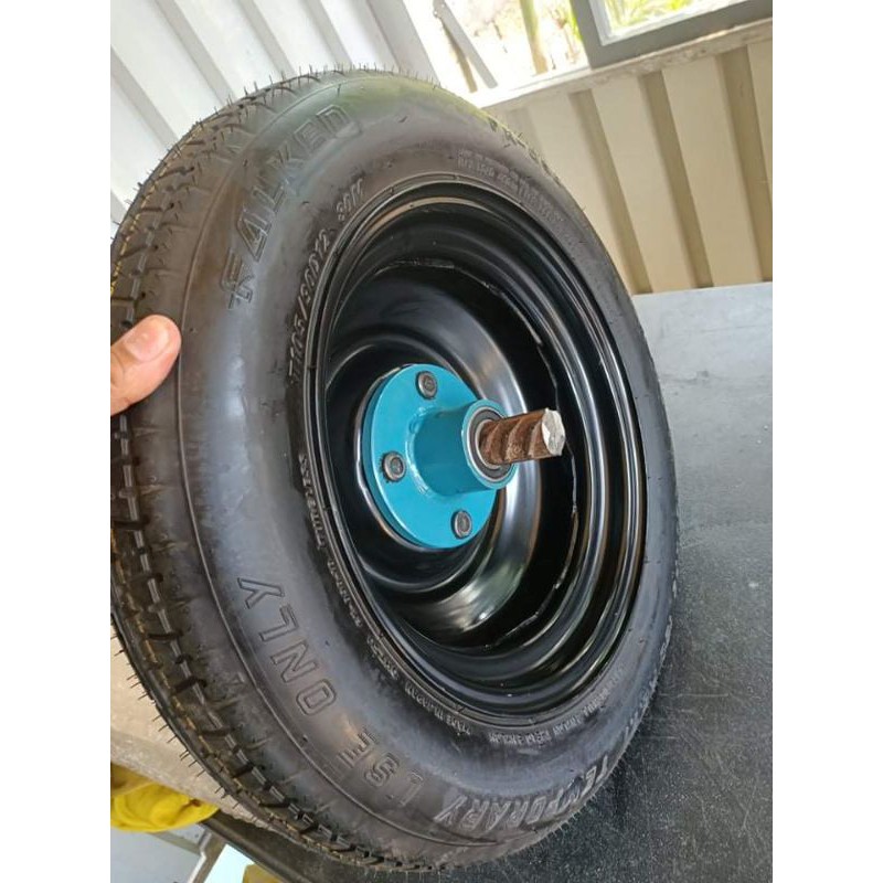 Spindle Hub and Donut Tire Set Shopee Philippines