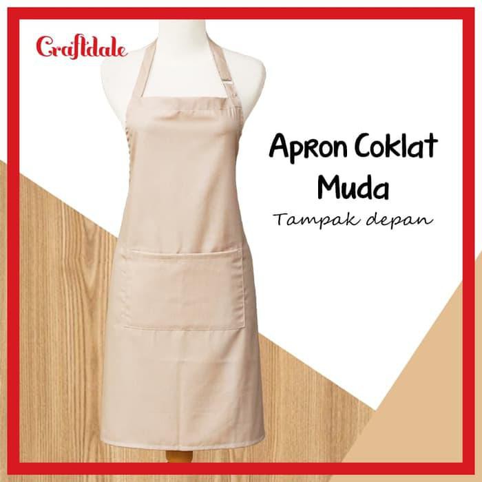 Apron / Apron Light Brown (khaki) Shopee Philippines