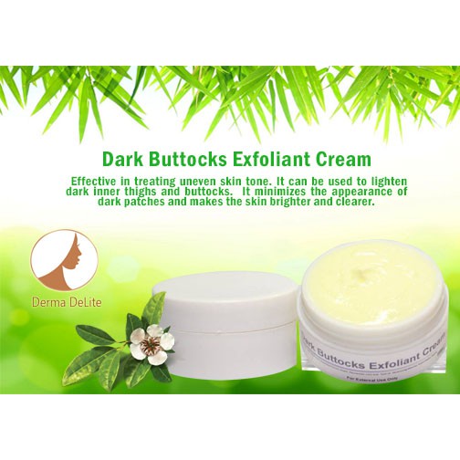 buttocks exfoliation