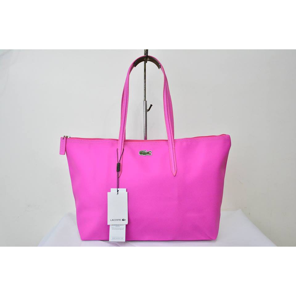 hot pink tote bag