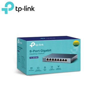 TP-Link Tl-Sg108 8-Port Gigabit Desktop Switch