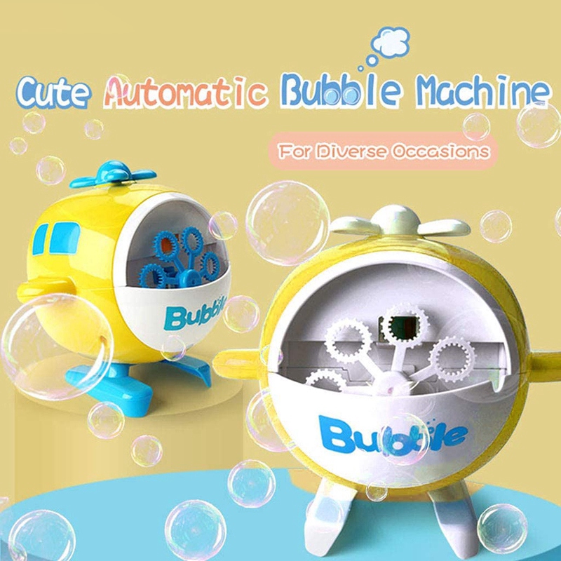 helicopter bubble toy