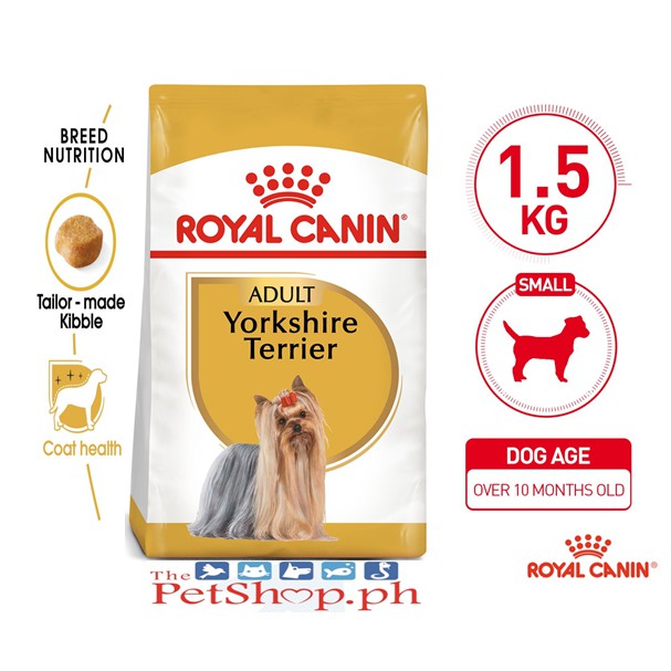 royal canin yorkshire terrier junior 7.5 kg
