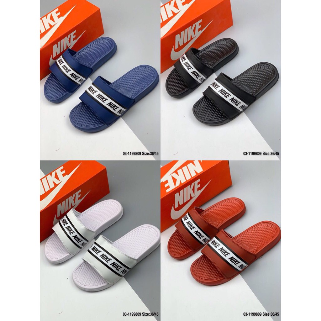 nike mismatch slides