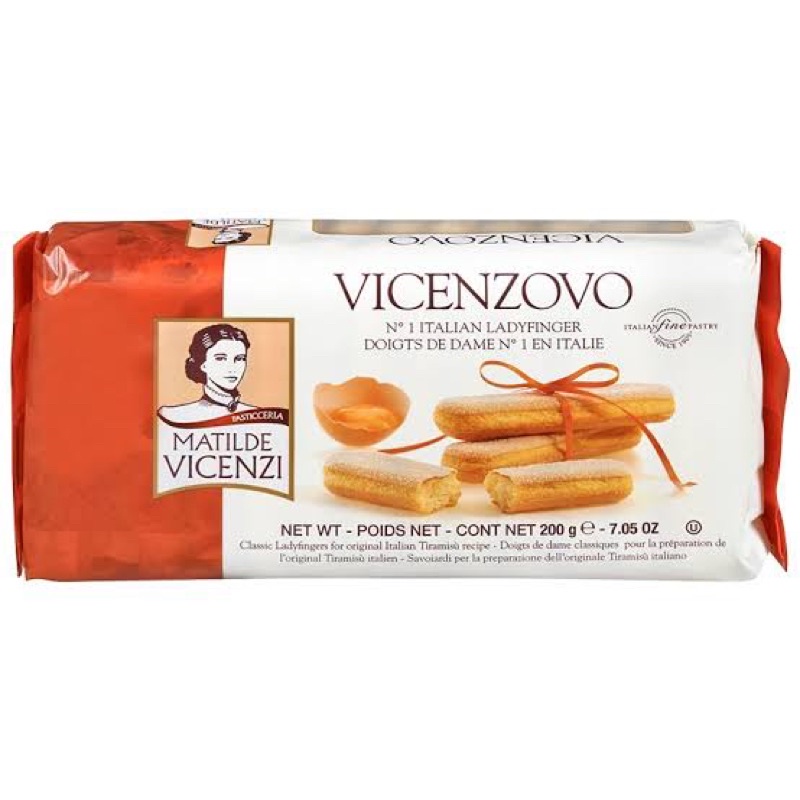 Ladyfinger Biscuit Vicenzovo 200g Shopee Philippines