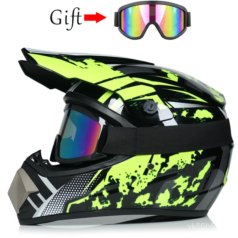 Motorcycle Helmet Off Road Motorbike Helmet DOT Approved Motocross Helmet Dirt Bike Racing