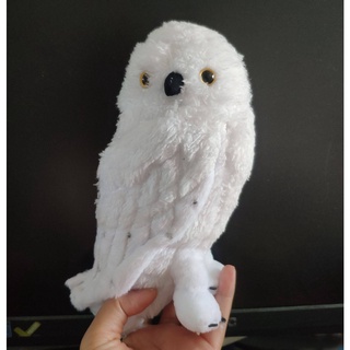 Premium Quality Snowy White Plush Stuffed Hedwig Owl Soft Toys Kids Xmas Gift 