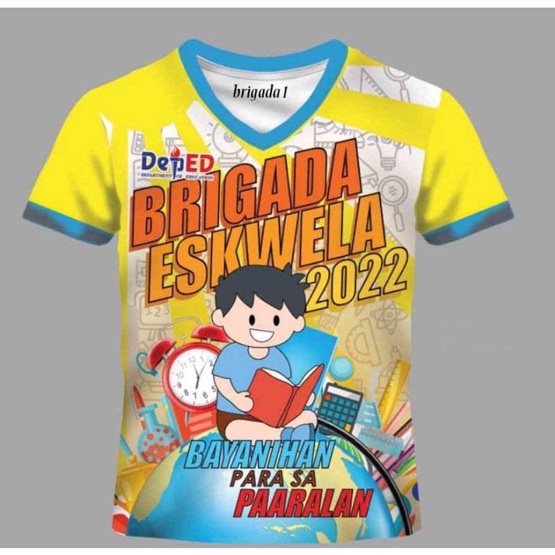 BRIGADA ESKWELA 2022 TSHIRT | Shopee Philippines