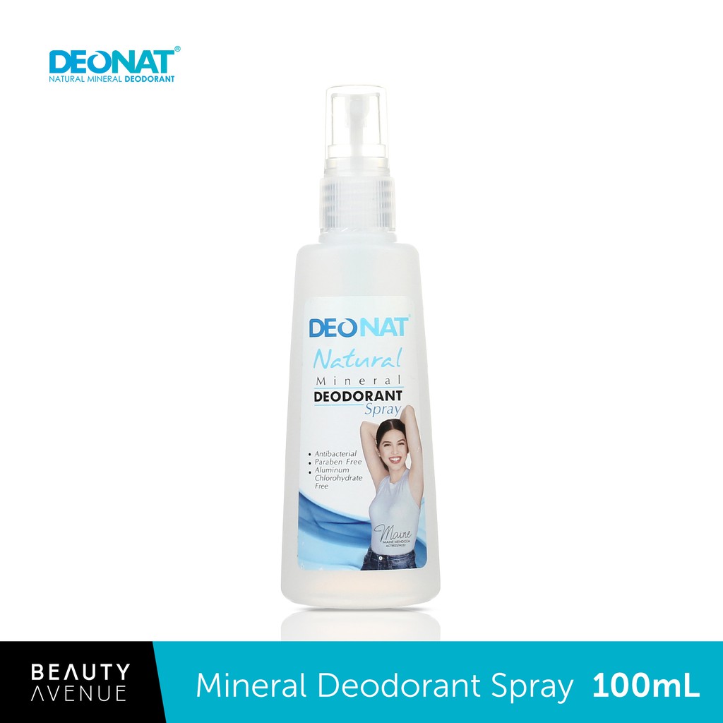 Deonat Natural Deodorant Spray 100mL Shopee Philippines