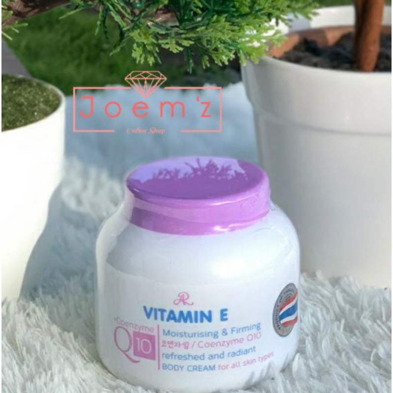 AR VITAMIN E Q10 CREAM 200ML Shopee Philippines