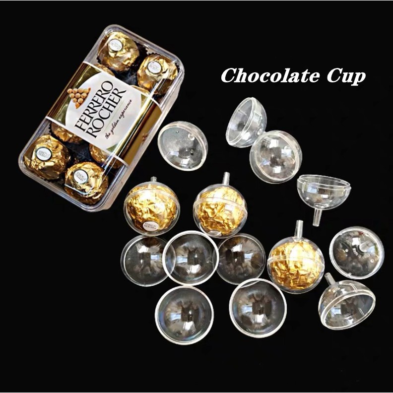 10 PCS Ferrero Rocher Chocolate Cup, Chocolate Holder For Wedding