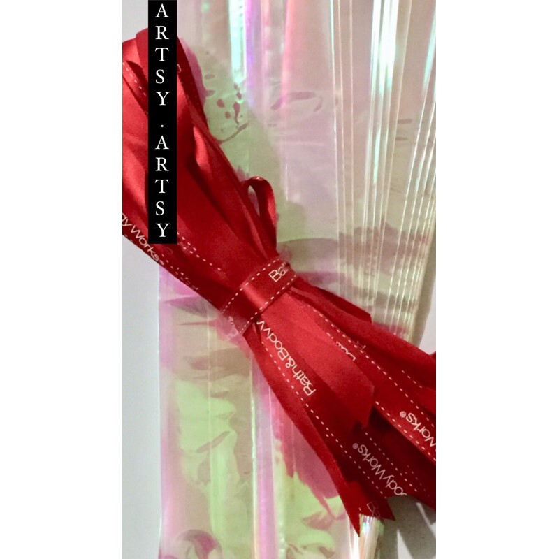 Irridecent plastic gift wrap (ORIGINAL) Shopee Philippines