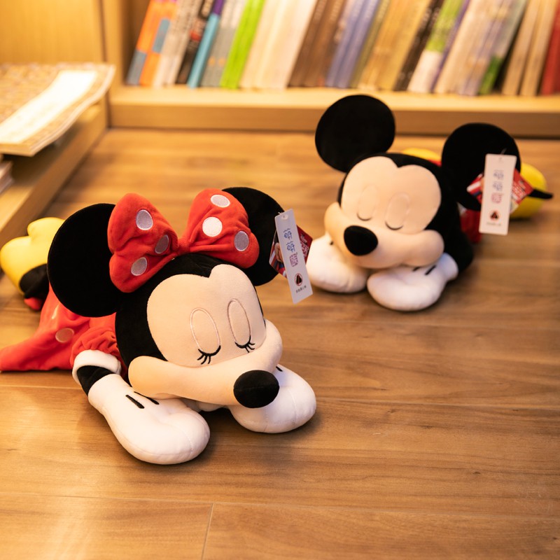 sleeping mickey mouse plush