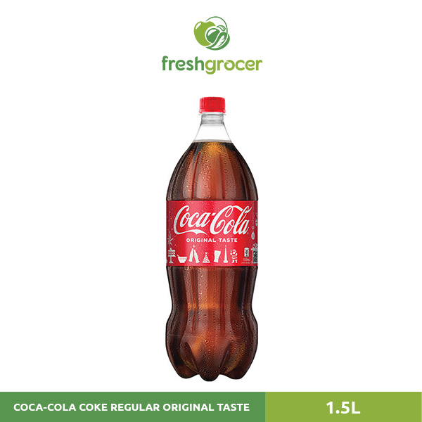 Coca-Cola Coke Regular Original Taste 1.5L | Shopee Philippines