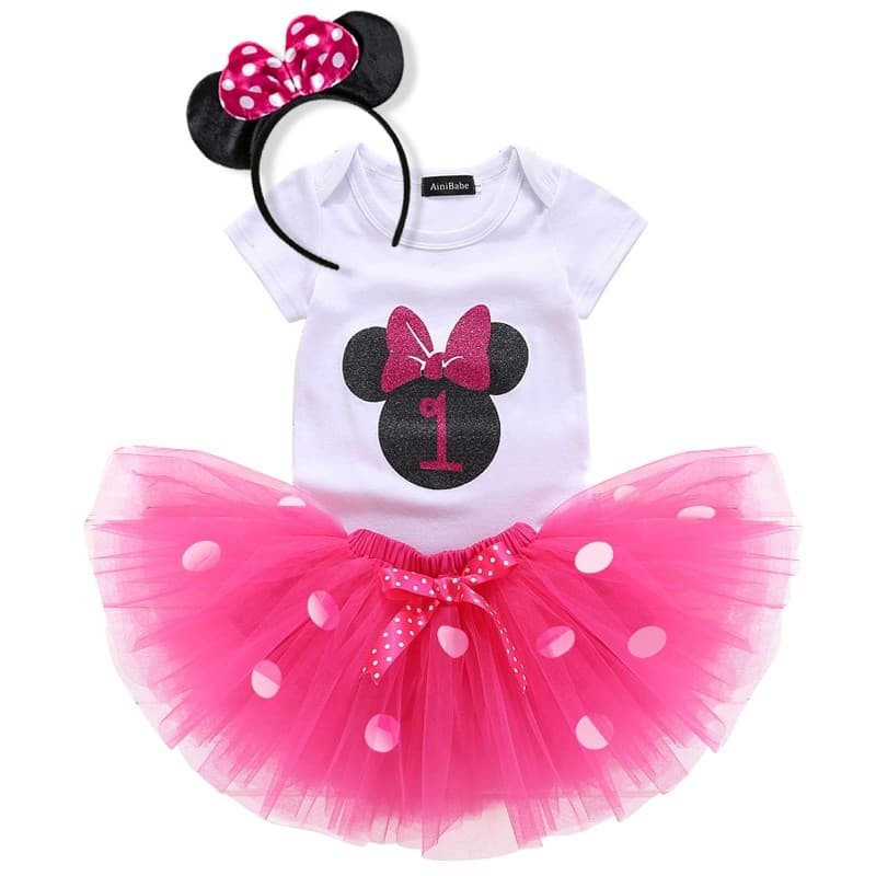 light pink minnie mouse dress