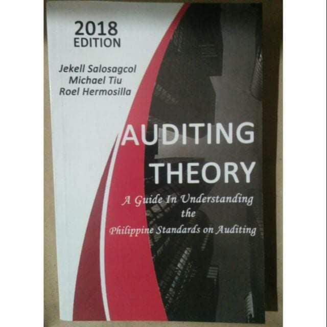 AUDITING THEORY by Jekell Salosagcol Shopee Philippines