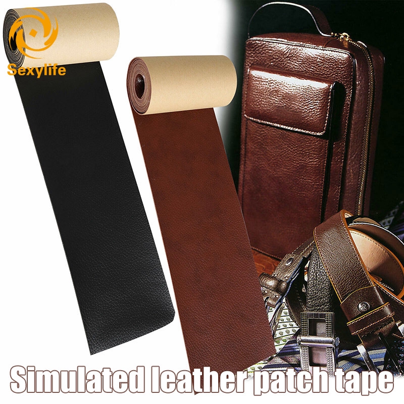 Self Adhesive Waterproof Repair Patch, Brown Leather Patches For Sofa