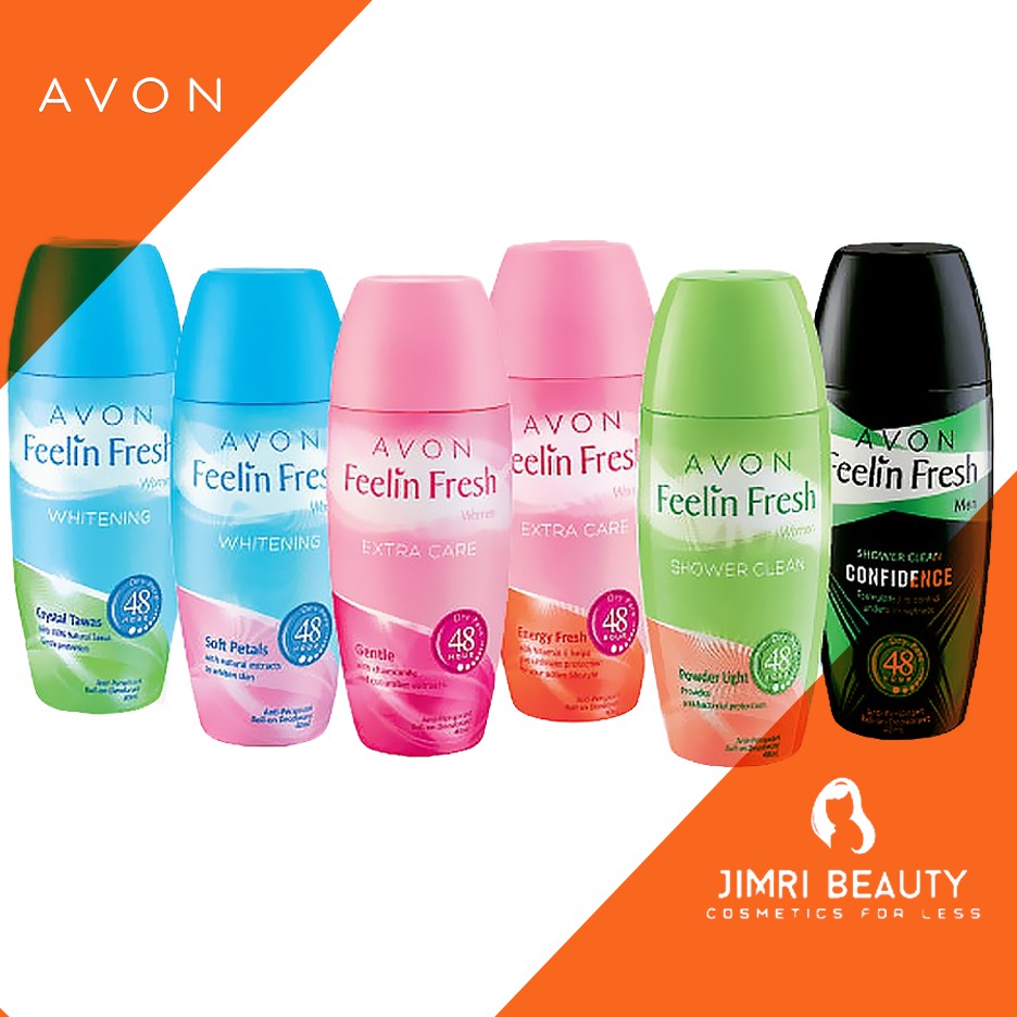 Avon Feelin Fresh Anti Perspirant Roll On Deodorant 40ml Shopee