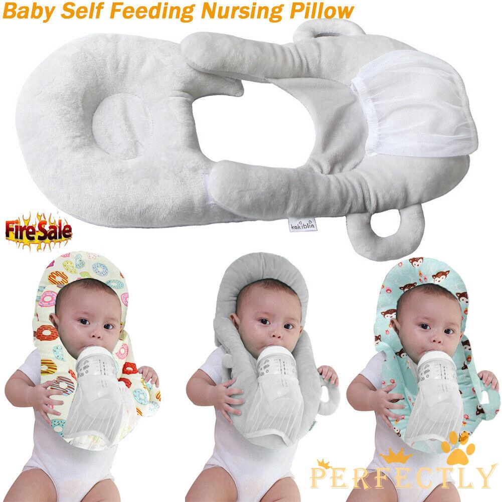 baby self feeding pillow