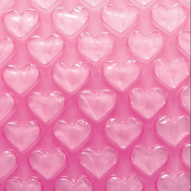 pink bubble wrap